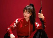 Festive Girls Traditional Horse-Face Skirt for Chinese New Year