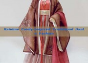 Rainbow Candy-Inspired Traditional Hanfu Fashion
