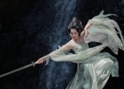 The Enchanting Beauty of Lotus Flower Deities in Traditional Hanfu Costumes