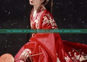 The Splendor of Hualuo Stream in Traditional Hanfu Fashion