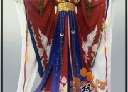 Exploring the Enchantment of Blue-Hued Hanfu with Grand Sleeves
