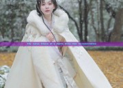 The Lotus Charm of a Hanfu Girls Hair Ornamentation