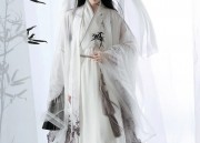 New Years Eve Childs Cheongsam:The Enchantment of Winter Girls Qipao