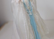Ice Silk Cheongsam Skirt without Collars:A Fashionable Classic