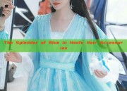 The Splendor of Blue in Hanfu Hair Accessories