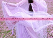 The Enigma of Black Ancient Costume Skirts:A Journey Through Time