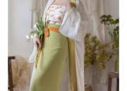Winter Festival Wear for Hanfu-Styled Girl:A Closer Look at Traditional New Years Greetings Attire