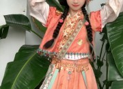The Splendor of Traditional Chinese Hanfu:A Single-Piece Outer Robe with Big Sleeve Shans