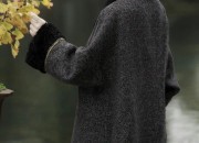 Embroidered Tang-Style Womens Long-Length Jacket:A Blend of Tradition and Elegance