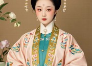 Winter Traditional Chinese Dress for Hanfu Girls:A New Years Greetings in Ethnic Style