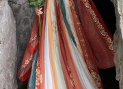 The Enchantment of Ink Green Cheongsam Shoes