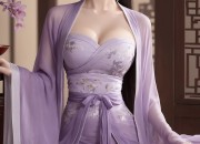 Cháng s Hanfu Robe:A Glimpse into an Otherworldly仙ness