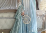 Summer in a Splendid Cheongsam with a Flower-Print Dress