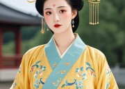 Autumn Collection of Traditional Tang Suit for Little Girls