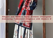 Elegant and Modern Qipao Womens Cheongsam:Embracing Traditional Elegance with Modern Refinement