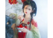 Ancient Charm of the Begonia Flower in Traditional Chinese Hanfu Hairpin