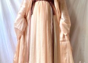 A 12-Year-Old Girls Tang-Style Chinese Hanfu Fashion in Summer
