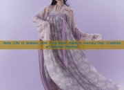 Daily Life in Summer with Tang-Style Hanfu:A Journey into Traditional Chinese Fashion