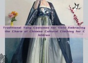 Traditional Tang Costumes for Girls Embracing the Charm of Chinese Cultural Clothing for Children