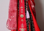 The Enchantment of Long-Sleeve Cheongsam with Lace Embroidery