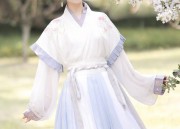 The Song Dynasty Hanfu and Changgan Temple:A Journey into Traditional Chinese Culture