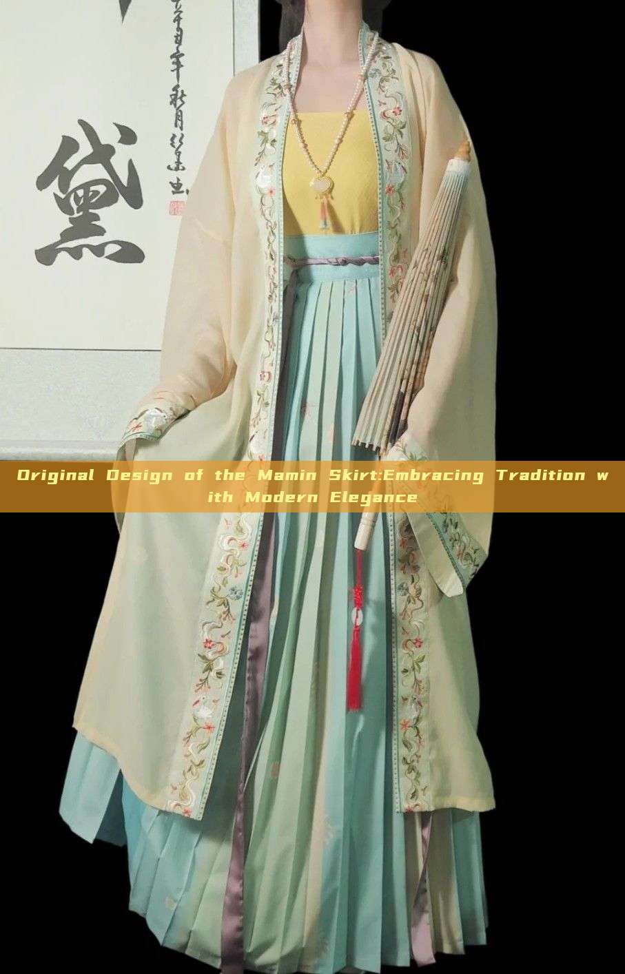 Original Design of the Mamin Skirt:Embracing Tradition with Modern Elegance