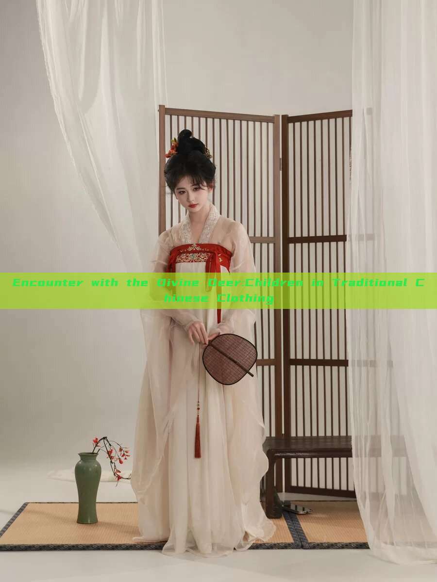 Encounter with the Divine Deer:Children in Traditional Chinese Clothing Encounter with the Divine Deer:Children in Traditional Chinese Clothing