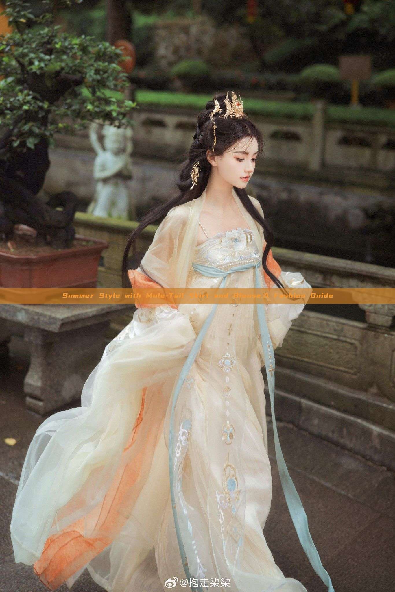 Summer Style with Mule-Tail Skirt and Blouse:A Fashion Guide Summer Style with Mule-Tail Skirt and Blouse:A Fashion Guide