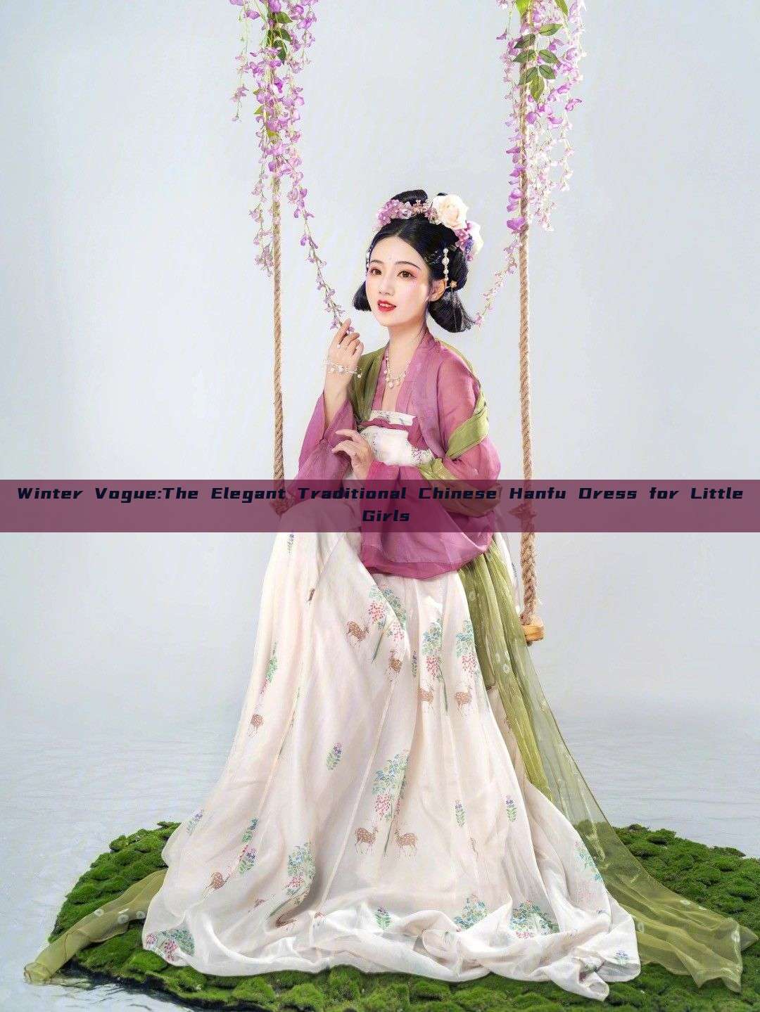 Winter Vogue:The Elegant Traditional Chinese Hanfu Dress for Little Girls Winter Vogue:The Elegant Traditional Chinese Hanfu Dress for Little Girls