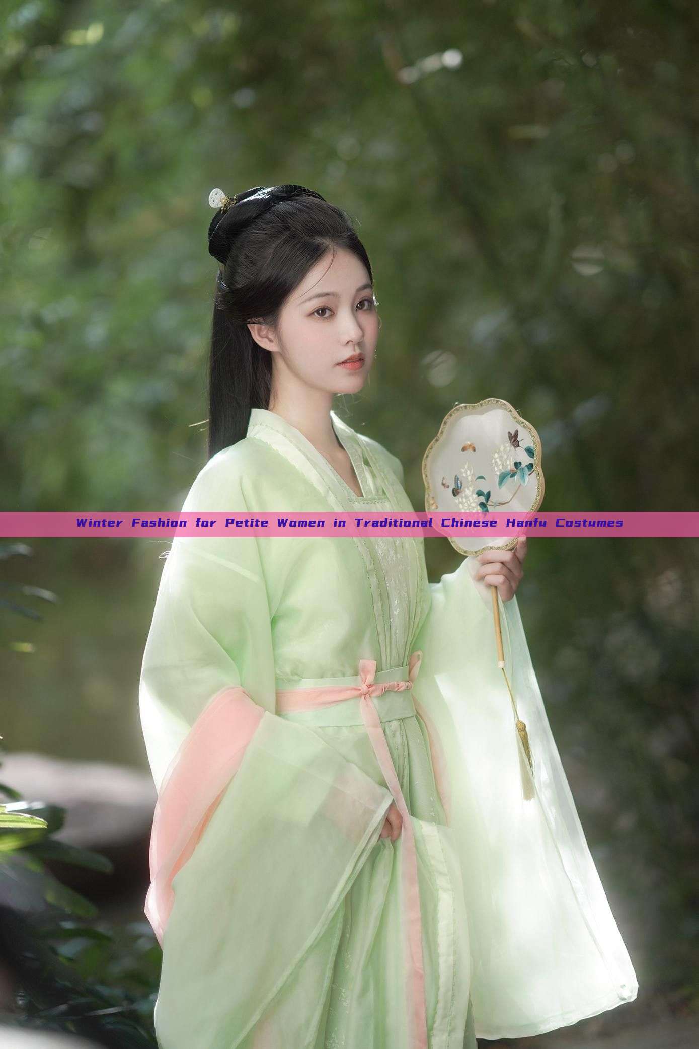 Winter Fashion for Petite Women in Traditional Chinese Hanfu Costumes Winter Fashion for Petite Women in Traditional Chinese Hanfu Costumes