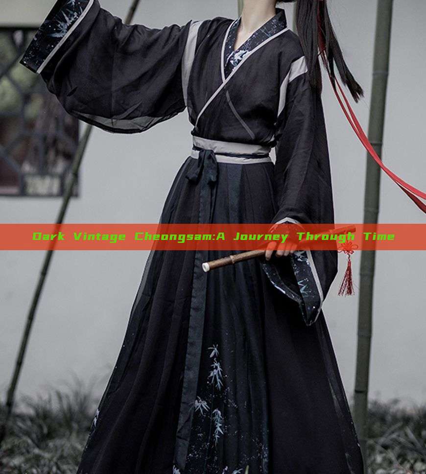 Dark Vintage Cheongsam:A Journey Through Time Dark Vintage Cheongsam:A Journey Through Time