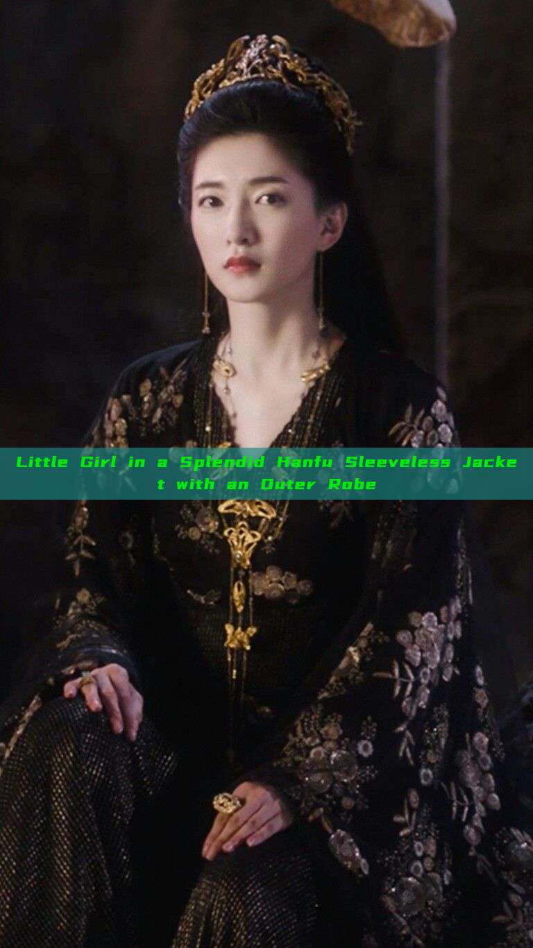 Little Girl in a Splendid Hanfu Sleeveless Jacket with an Outer Robe Little Girl in a Splendid Hanfu Sleeveless Jacket with an Outer Robe