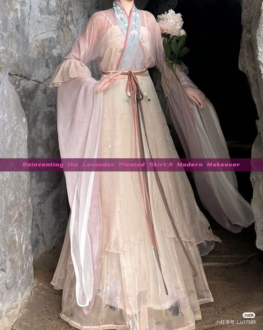 Reinventing the Lavender Pleated Skirt:A Modern Makeover