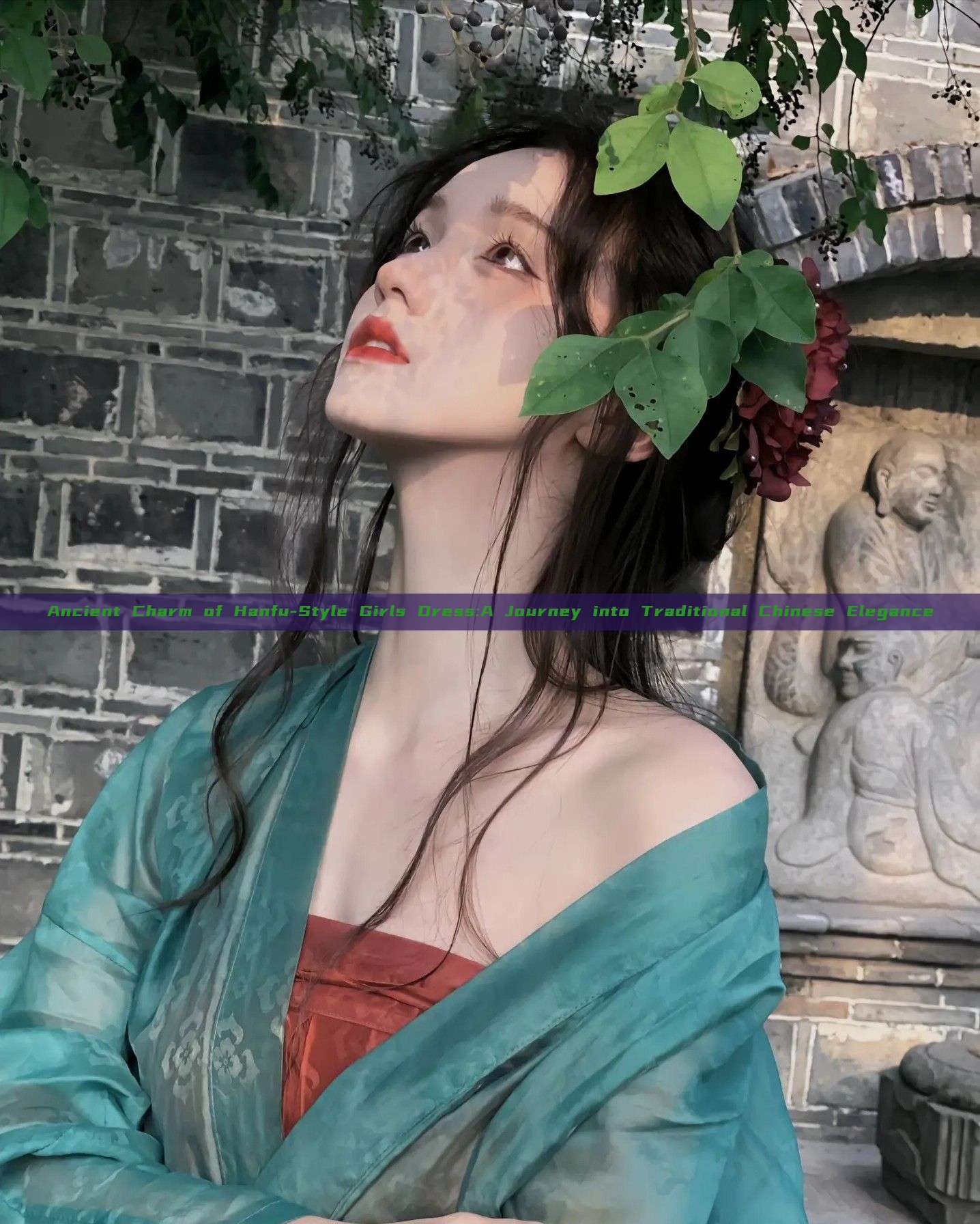 Ancient Charm of Hanfu-Style Girls Dress:A Journey into Traditional Chinese Elegance Ancient Charm of Hanfu-Style Girls Dress:A Journey into Traditional Chinese Elegance