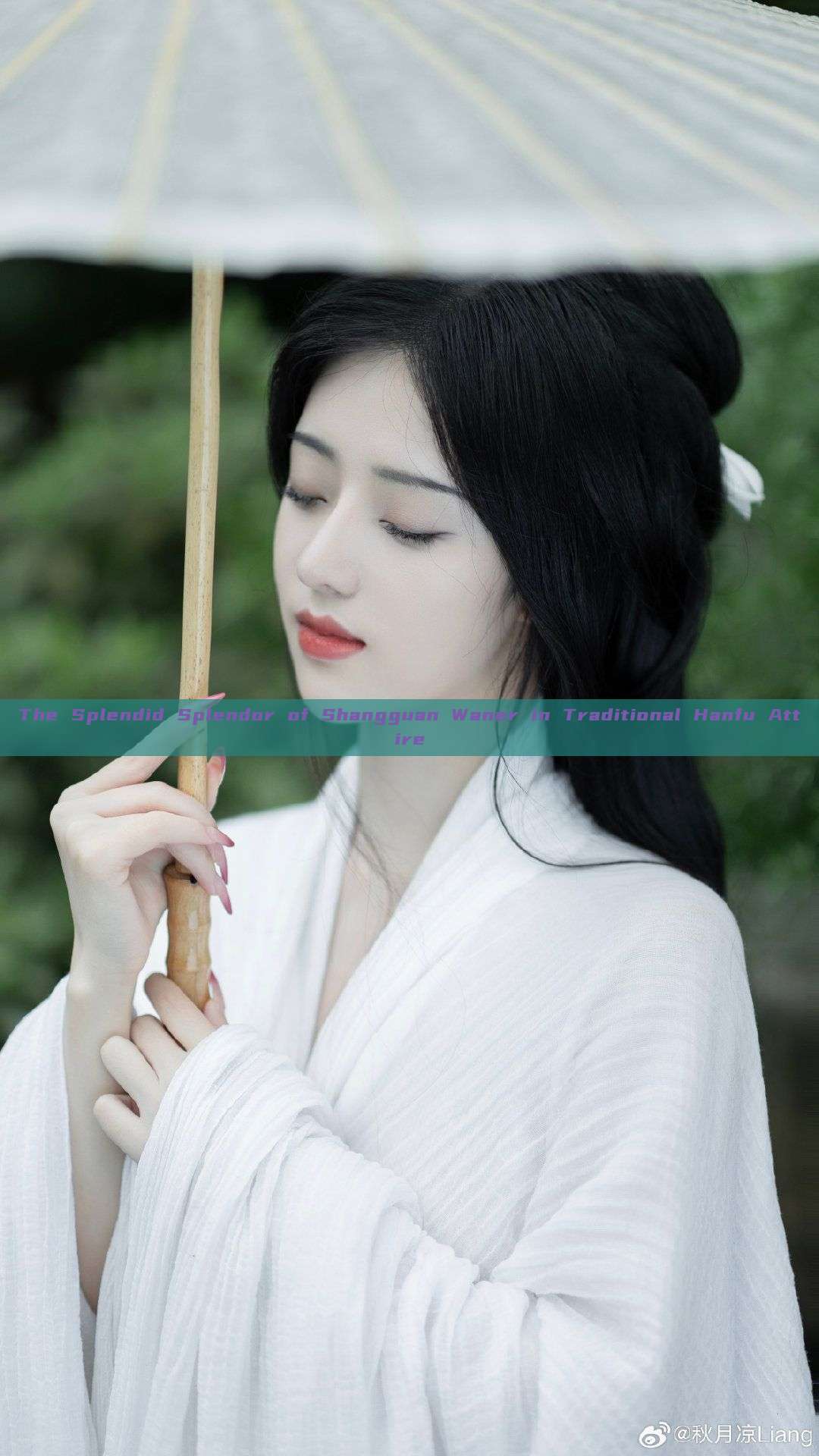 The Splendid Splendor of Shangguan Waner in Traditional Hanfu Attire