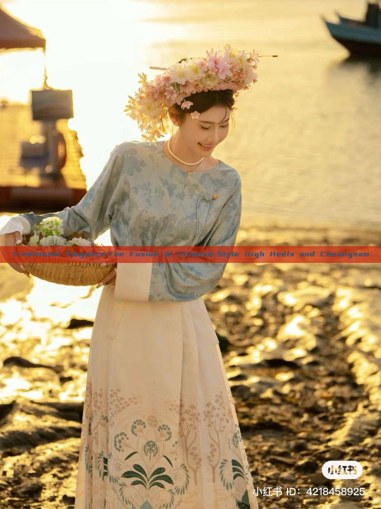 Traditional Elegance:The Fusion of Chinese-Style High Heels and Cheongsam Traditional Elegance:The Fusion of Chinese-Style High Heels and Cheongsam