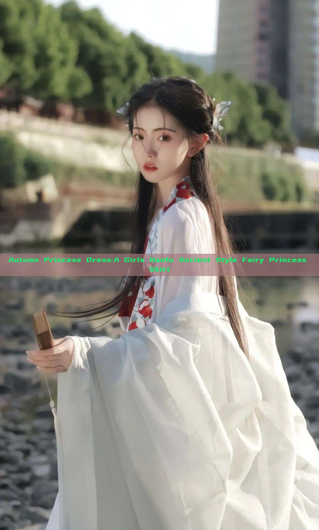 Autumn Princess Dress:A Girls Hanfu Ancient Style Fairy Princess Skirt Autumn Princess Dress:A Girls Hanfu Ancient Style Fairy Princess Skirt