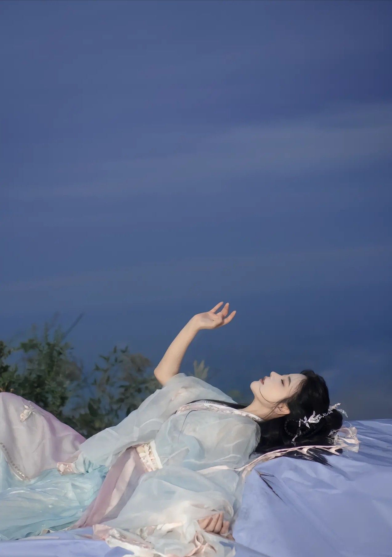 A Nine-Year-Old Girls Summer Hanfu Fashion A Nine-Year-Old Girls Summer Hanfu Fashion