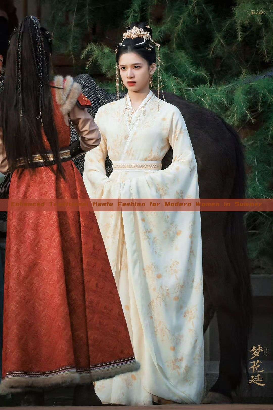 Enhanced Traditional Hanfu Fashion for Modern Women in Summer Enhanced Traditional Hanfu Fashion for Modern Women in Summer
