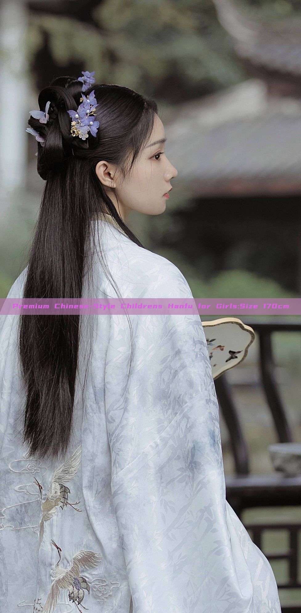 Premium Chinese-Style Childrens Hanfu for Girls:Size 170cm Premium Chinese-Style Childrens Hanfu for Girls:Size 170cm