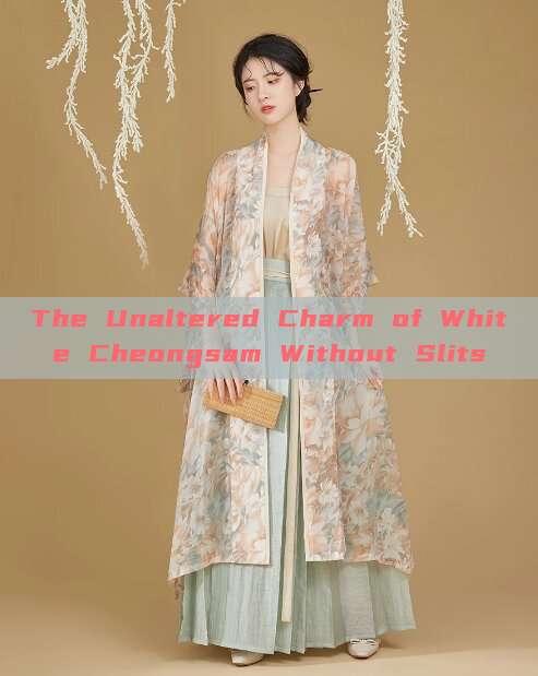 The Unaltered Charm of White Cheongsam Without Slits The Unaltered Charm of White Cheongsam Without Slits
