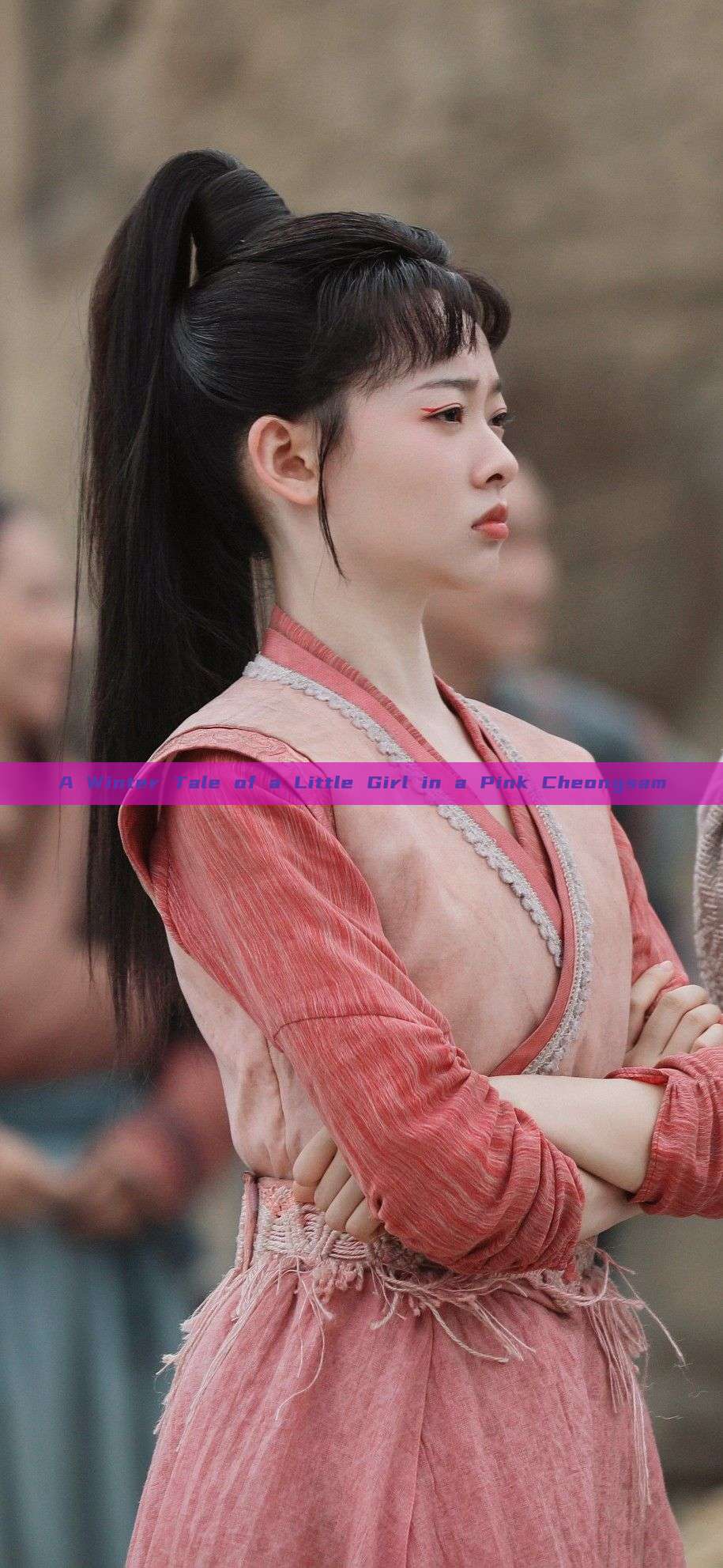 A Winter Tale of a Little Girl in a Pink Cheongsam A Winter Tale of a Little Girl in a Pink Cheongsam