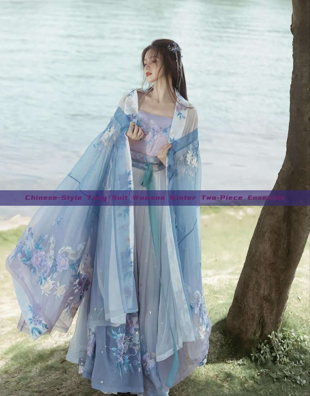 Chinese-Style Tang Suit Womens Winter Two-Piece Ensemble Chinese-Style Tang Suit Womens Winter Two-Piece Ensemble