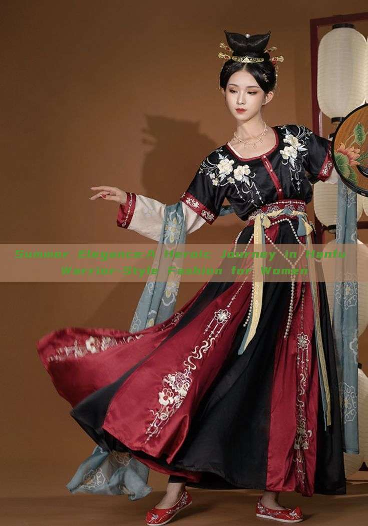 Summer Elegance:A Heroic Journey in Hanfu Warrior-Style Fashion for Women