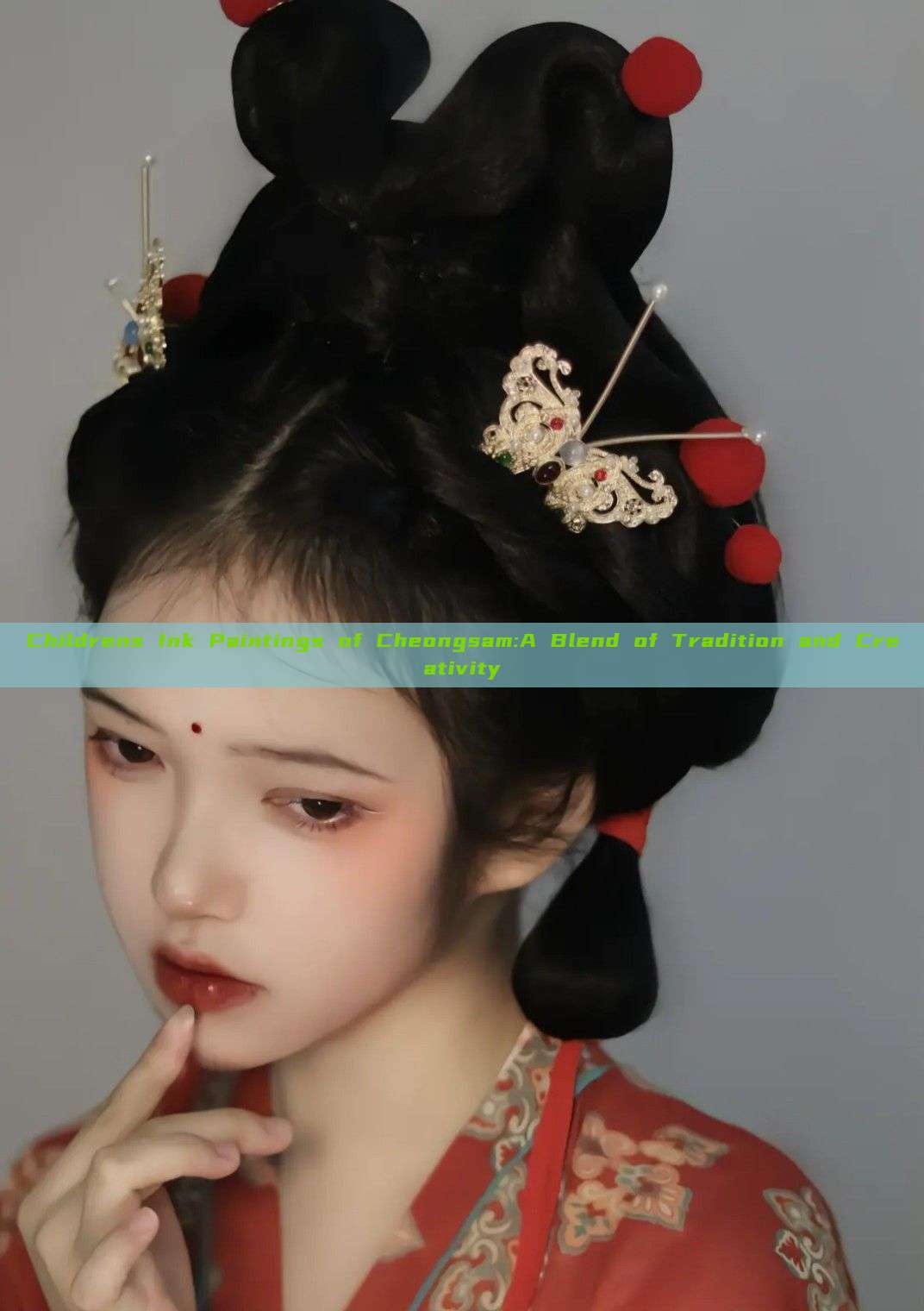 Childrens Ink Paintings of Cheongsam:A Blend of Tradition and Creativity Childrens Ink Paintings of Cheongsam:A Blend of Tradition and Creativity