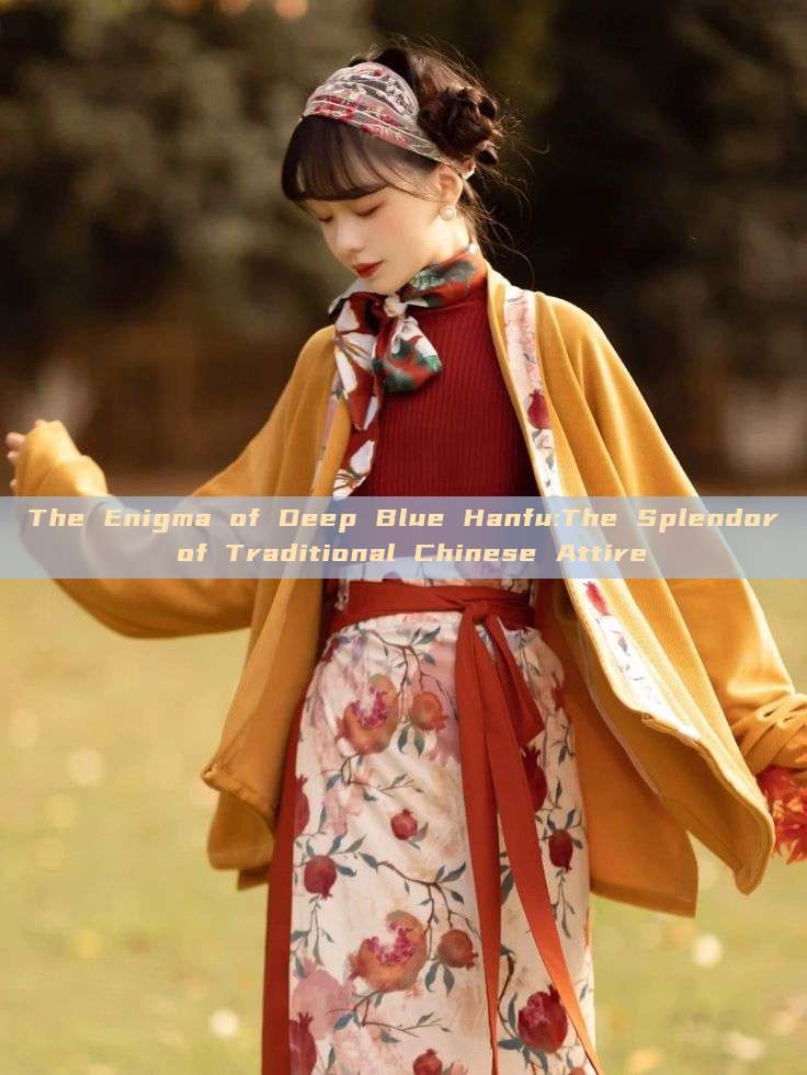 The Enigma of Deep Blue Hanfu:The Splendor of Traditional Chinese Attire