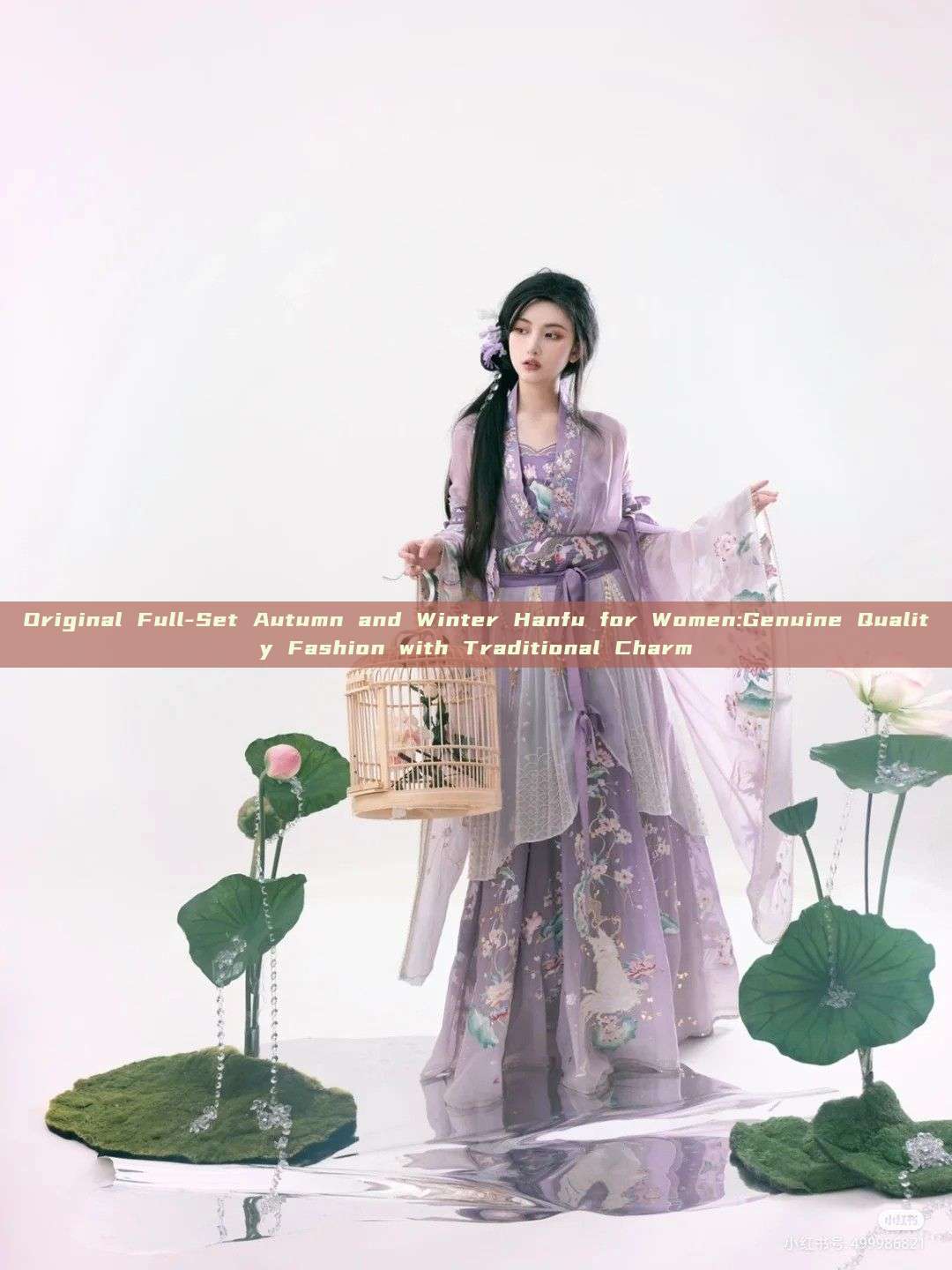 Original Full-Set Autumn and Winter Hanfu for Women:Genuine Quality Fashion with Traditional Charm