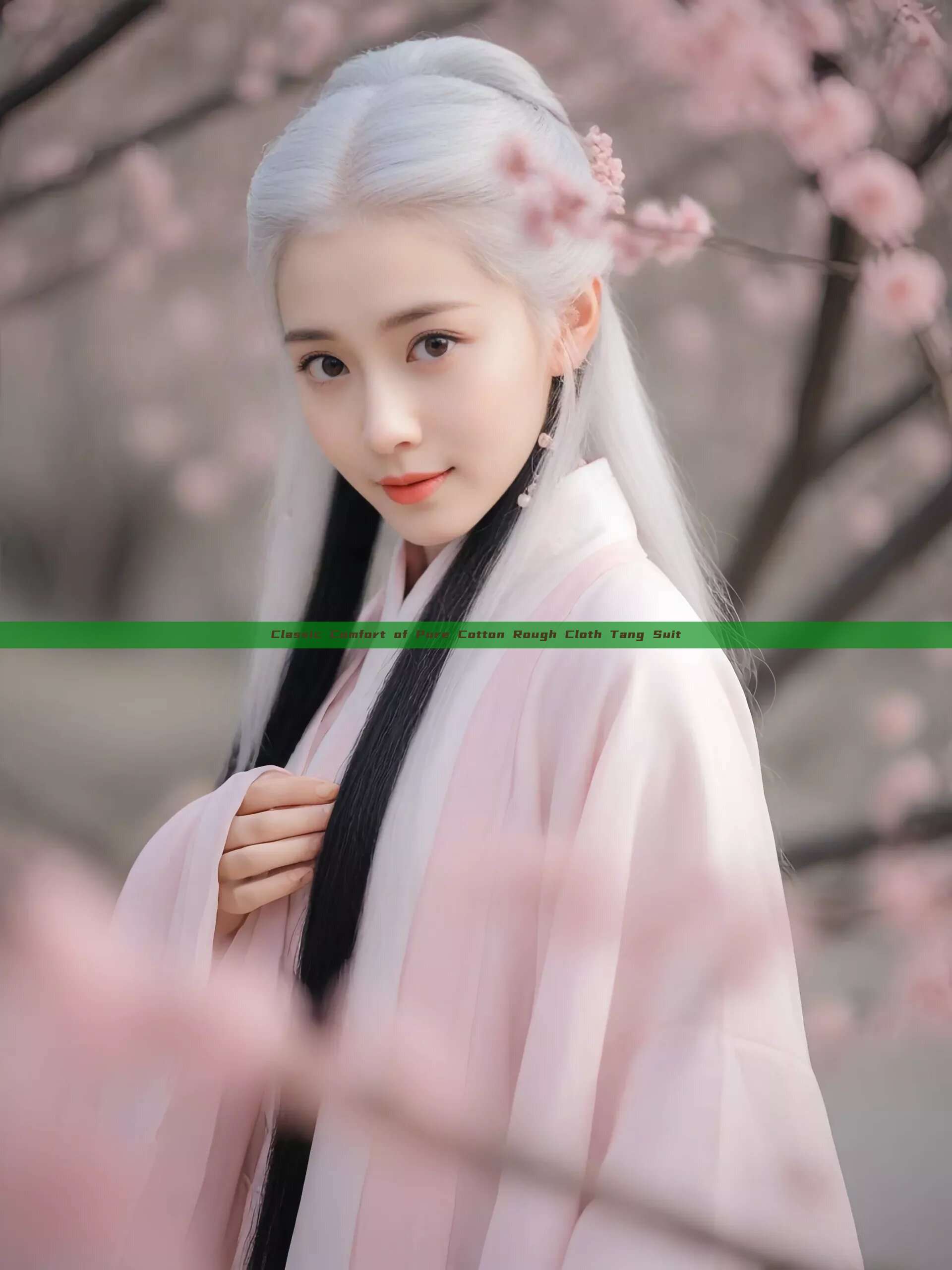 Classic Comfort of Pure Cotton Rough Cloth Tang Suit Classic Comfort of Pure Cotton Rough Cloth Tang Suit