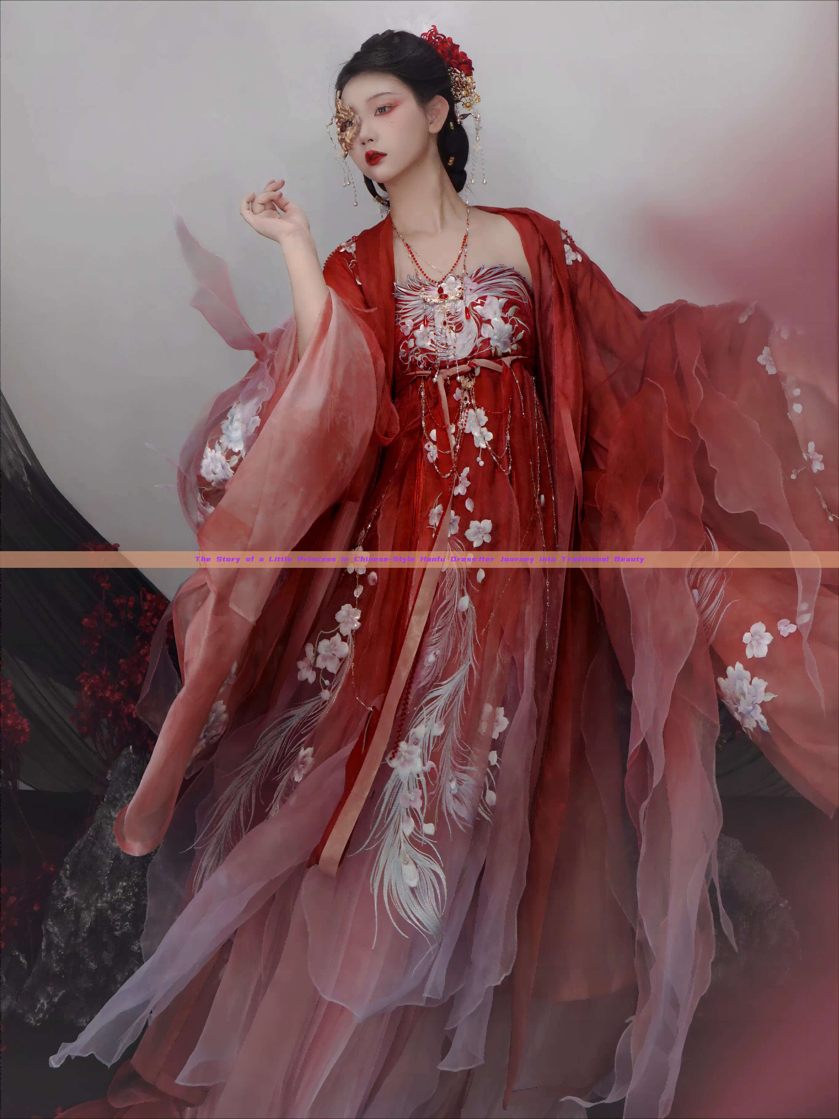 The Story of a Little Princess in Chinese-Style Hanfu Dress:Her Journey into Traditional Beauty