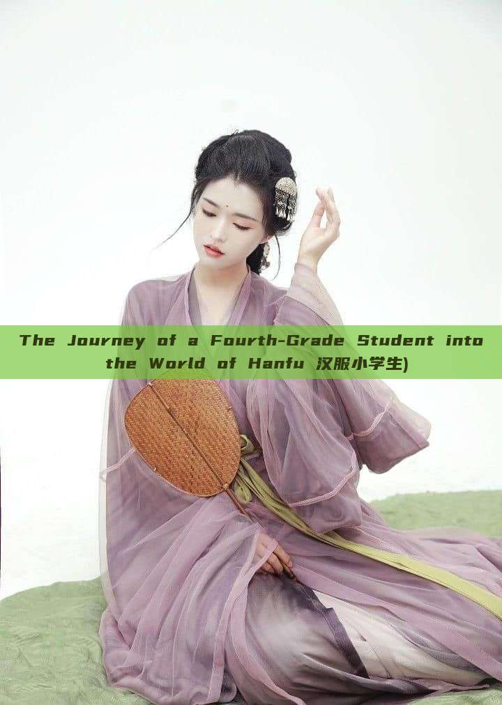 The Journey of a Fourth-Grade Student into the World of Hanfu 汉服小学生)